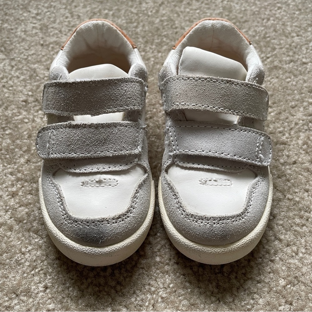 Zara Toddler Suede Velcro Sneakers Euro 21